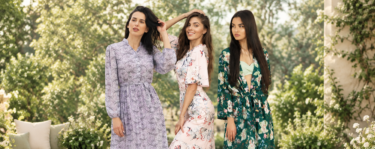 Relaxed Fit collection banner based on product images
