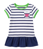 Premium Girls Striped Dress