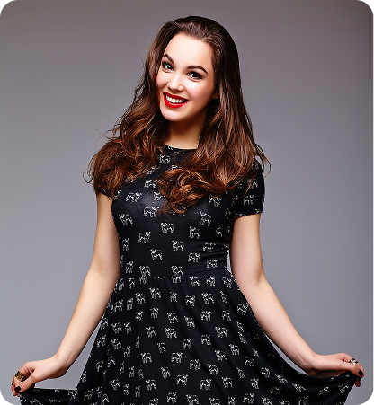 Elegant Printed Midi Dress