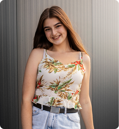 Tropical Summer Cami Top