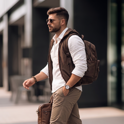 Men's White Casual Shirt
