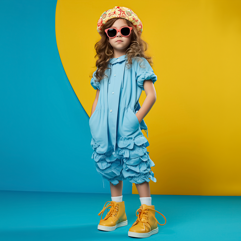 Little Sunshine Ruffle Dress