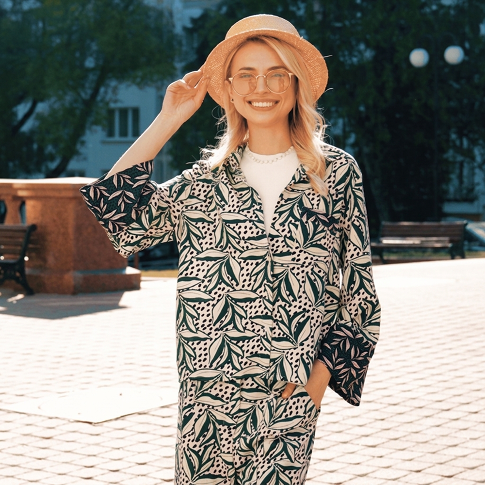 Botanical Print Co-Ord Set