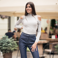 Ribbed Long Sleeve Top