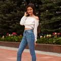Slim-Fit Off-Shoulder Top