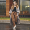 Regular-Fit Cardigan Set