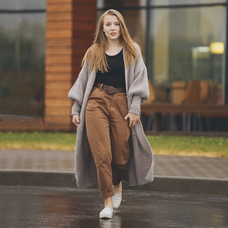 Regular-Fit Cardigan Set
