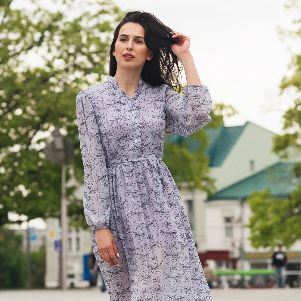 Relaxed Textured Tunic Dress