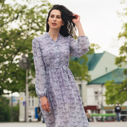 Relaxed Textured Tunic Dress
