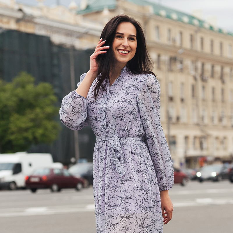 Relaxed Textured Tunic Dress