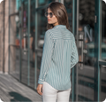 Classic Striped Cotton Shirt