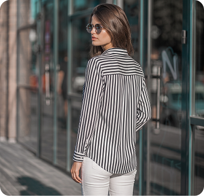 Classic Striped Cotton Shirt