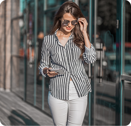 Classic Striped Cotton Shirt