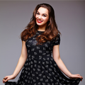 Elegant Printed Midi Dress