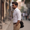 Slim Fit Cotton Dress Shirt