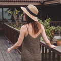 Boho Crochet Mini Dress