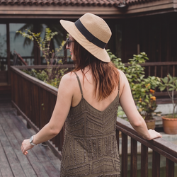Boho Crochet Mini Dress