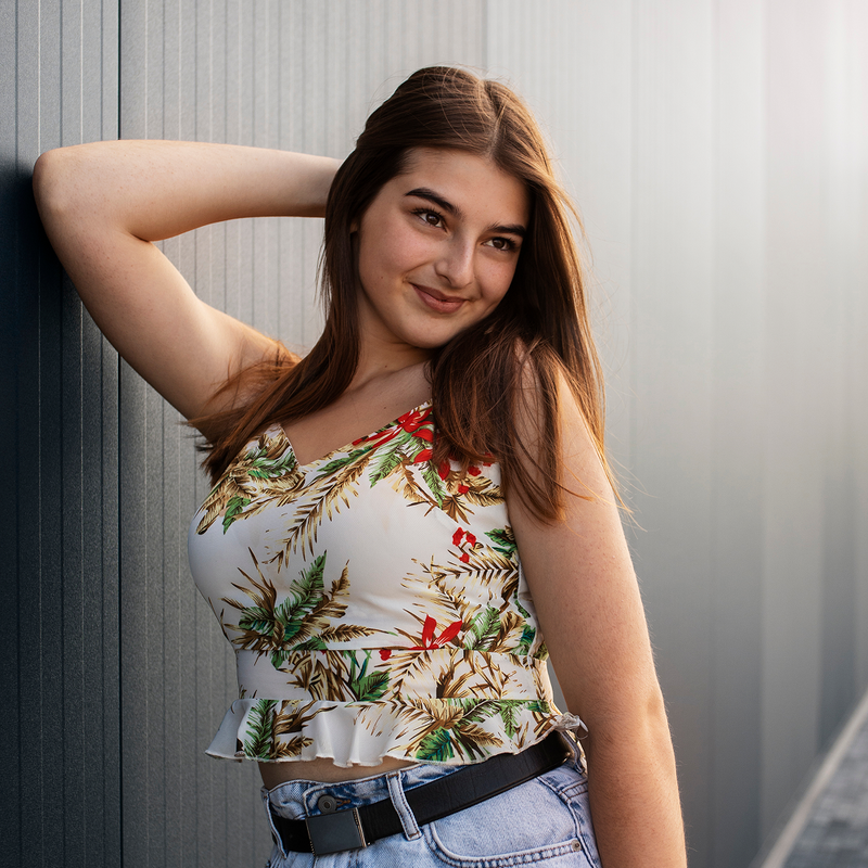 Tropical Summer Cami Top